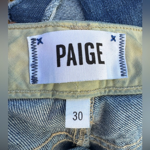 PAIGE‎ Jimmy Jimmy Distressed Skinny Jeans, Women’s Size 30. Inseam 30”. - Picture 4 of 6